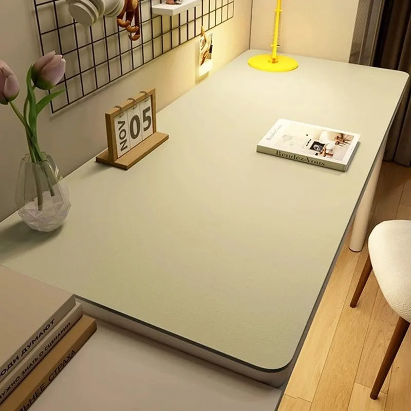 Waterproof PU Leather Desk Mat – Anti-Slip Mouse Pad & Desk Protector