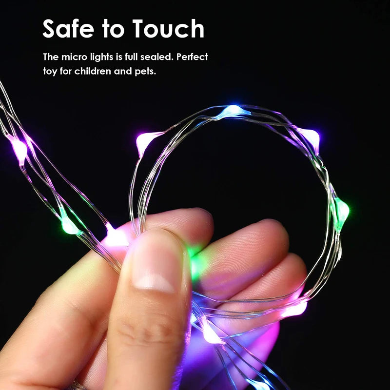 Versatile LED Garland Lights 1m-10m – Battery or USB Powered Fairy Lights