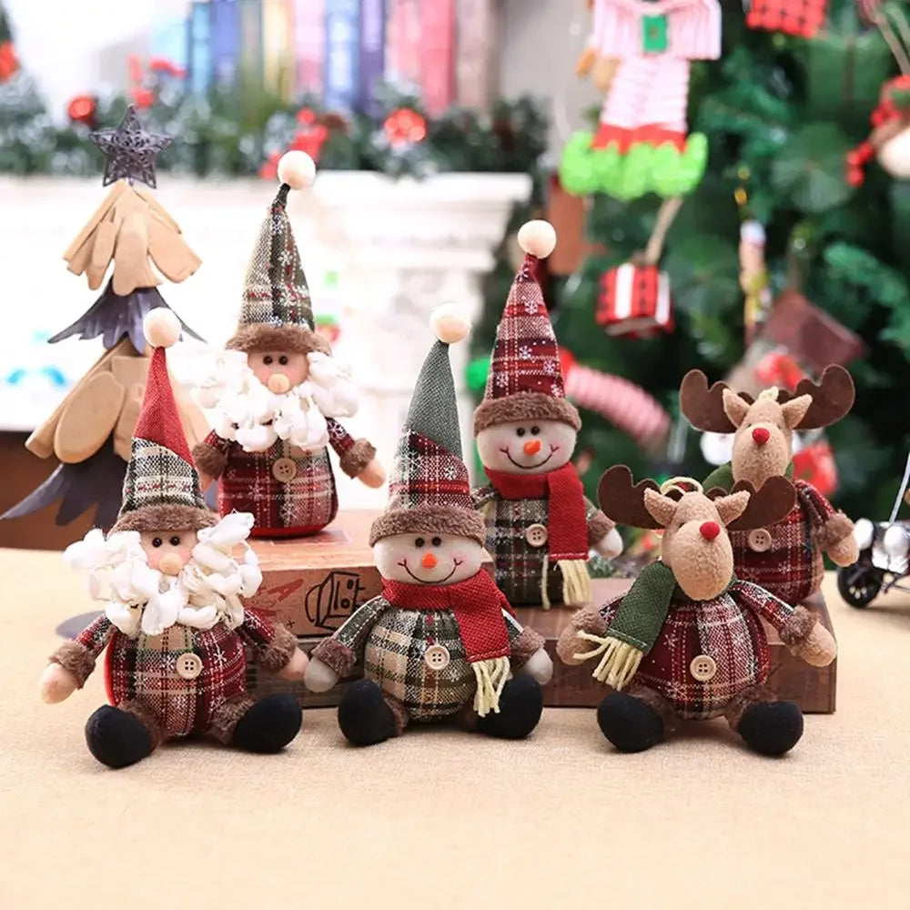Holiday Santa Table Doll – Festive Christmas Decor Figurine