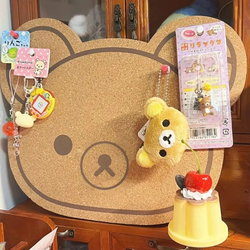 Rilakkuma Cartoon Felt Memo Board – Kids Room Wall Decor