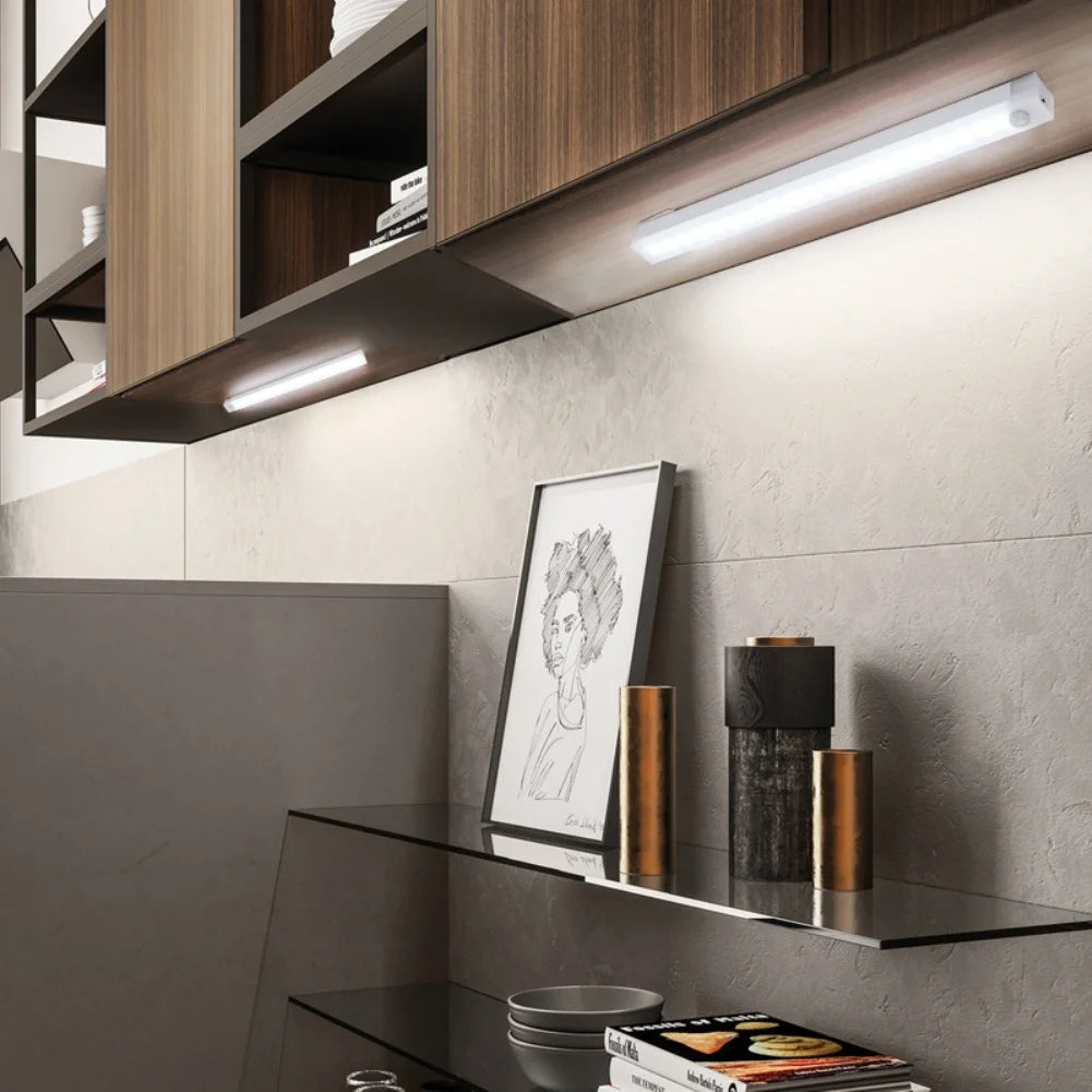 Wireless LED Motion Sensor Night Light – Auto On/Off Strip Light