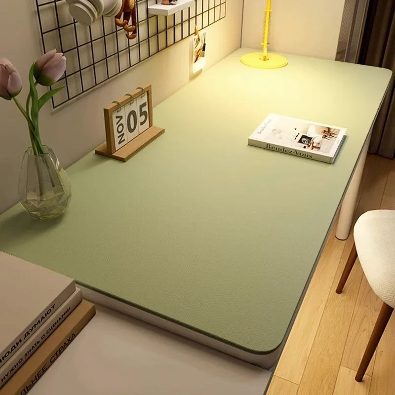 Waterproof PU Leather Desk Mat – Anti-Slip Mouse Pad & Desk Protector
