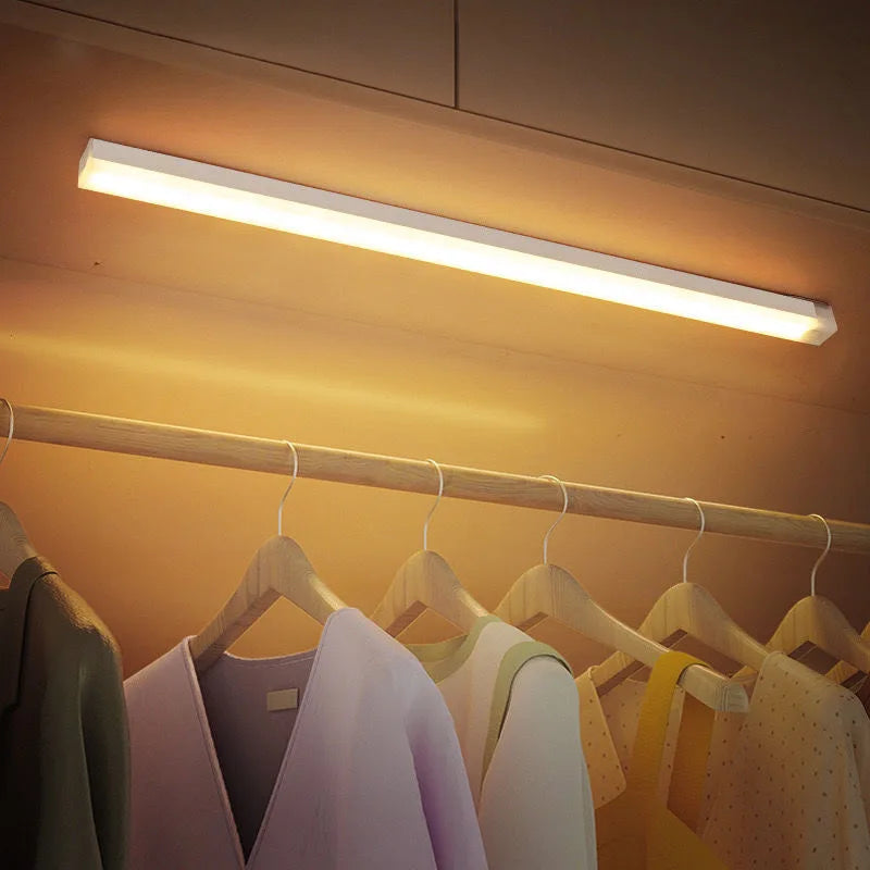 Wireless LED Motion Sensor Night Light – Auto On/Off Strip Light