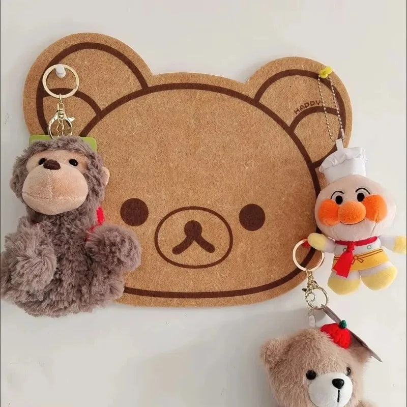 Rilakkuma Cartoon Felt Memo Board – Kids Room Wall Decor