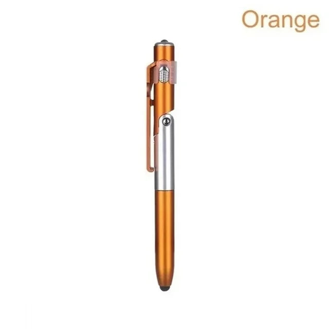 4-in-1 Multifunction Pen – LED Light, Phone Stand & Stylus