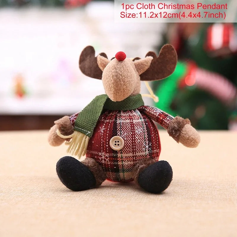 Holiday Santa Table Doll – Festive Christmas Decor Figurine
