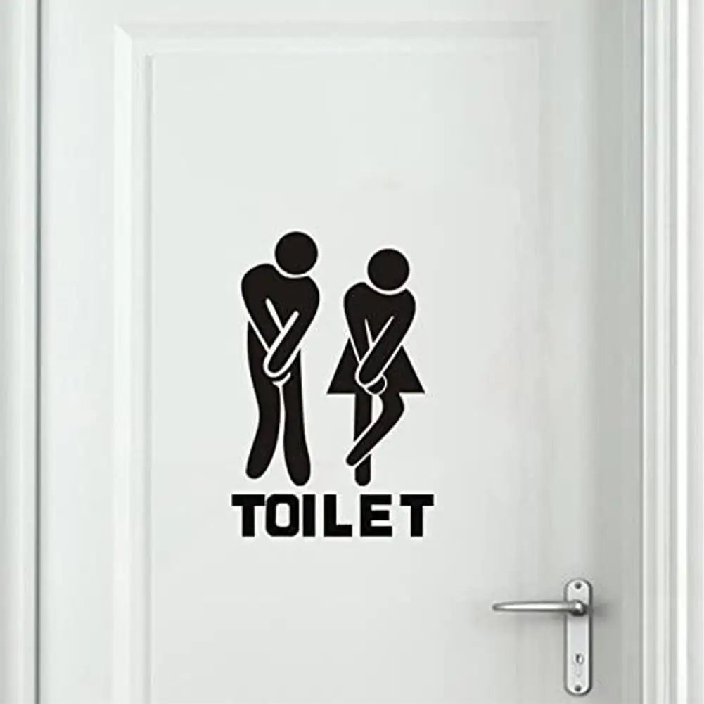 Funny Bathroom Wall Sticker