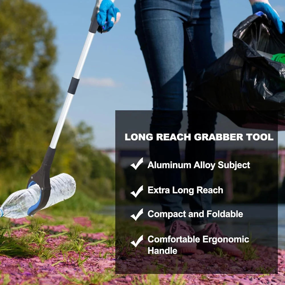 Foldable Grabber Reacher Tool – Extendable Pick-Up Aid