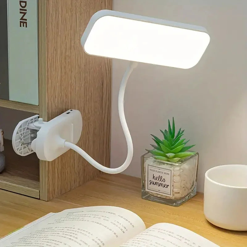 Clip-On USB Rechargeable Desk Lamp