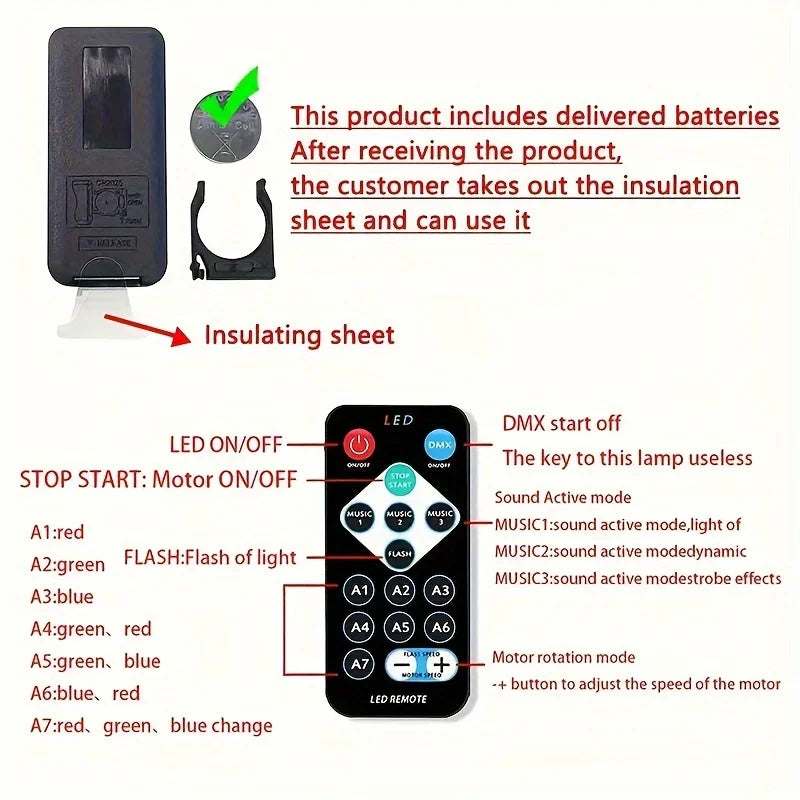 Galaxy Projector Night Light – 7-Mode LED Star & Aurora Lamp