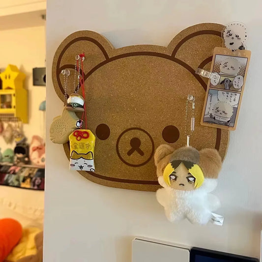 Rilakkuma Cartoon Felt Memo Board – Kids Room Wall Decor
