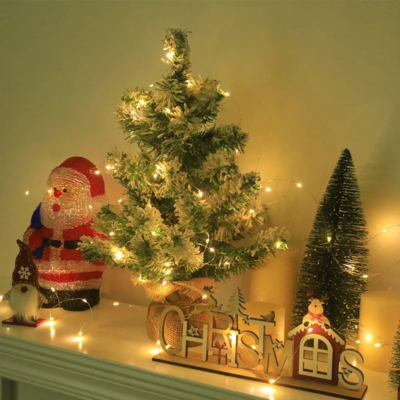 10M LED String Lights, Battery-Powered Hanging Lights, Perfect for Room Decoration and Home Accents, Festive Ambiance Lighting