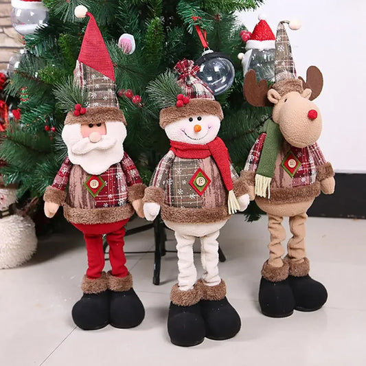 Holiday Santa Table Doll – Festive Christmas Decor Figurine