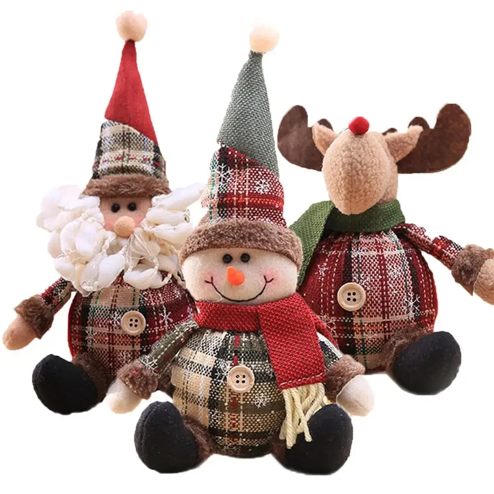 Holiday Santa Table Doll – Festive Christmas Decor Figurine