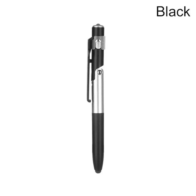 4-in-1 Multifunction Pen – LED Light, Phone Stand & Stylus