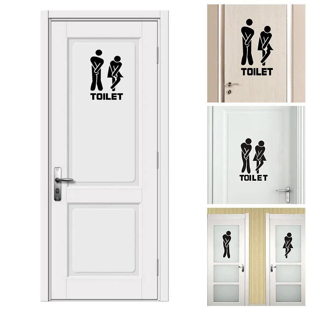 Funny Bathroom Wall Sticker