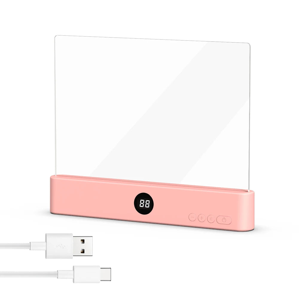 LED Eye-Protection Flat Panel Reading Light – USB Book Lamp