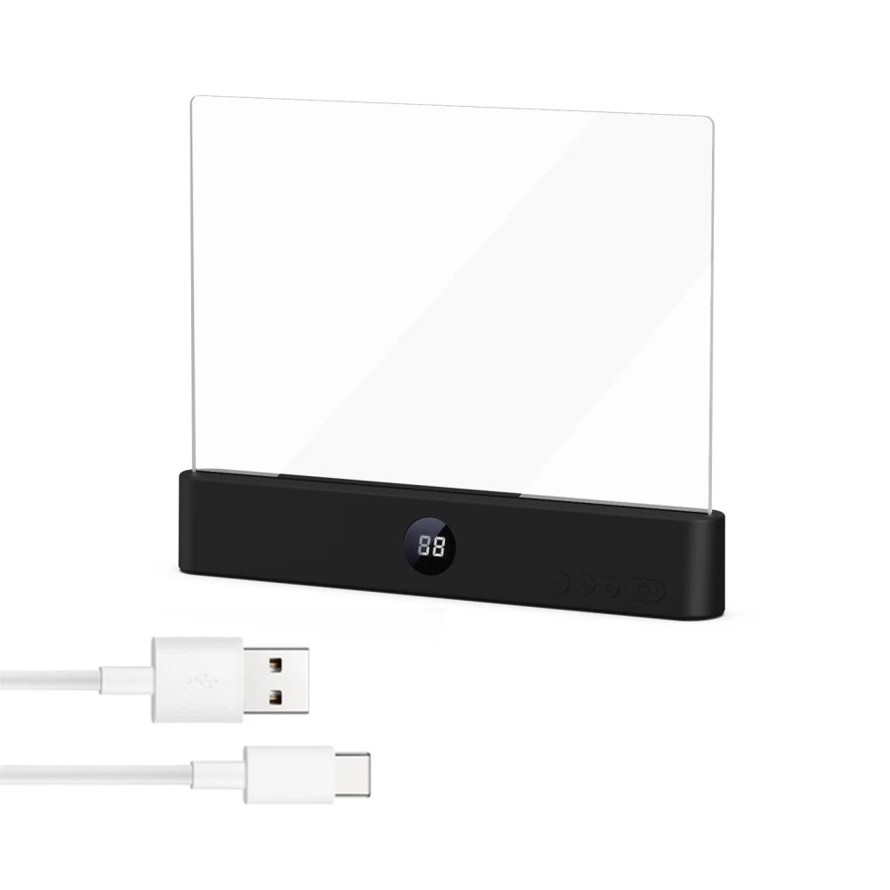 LED Eye-Protection Flat Panel Reading Light – USB Book Lamp