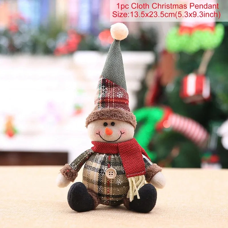 Holiday Santa Table Doll – Festive Christmas Decor Figurine