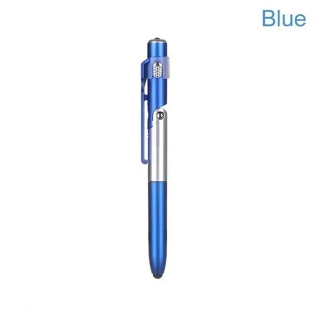 4-in-1 Multifunction Pen – LED Light, Phone Stand & Stylus