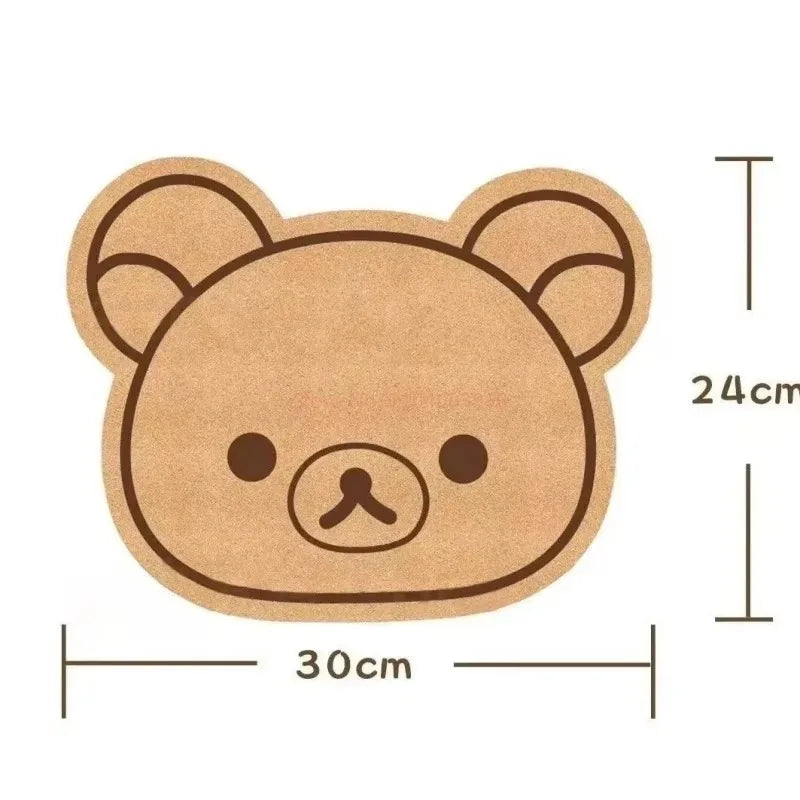 Rilakkuma Cartoon Felt Memo Board – Kids Room Wall Decor
