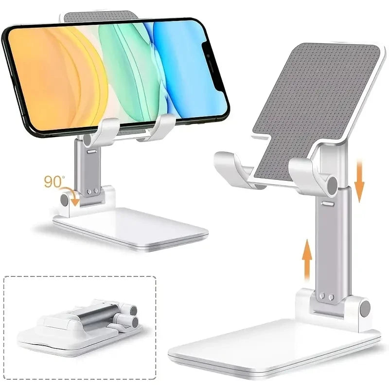 Adjustable Desk Phone & Tablet Stand – Universal Holder for All Devices