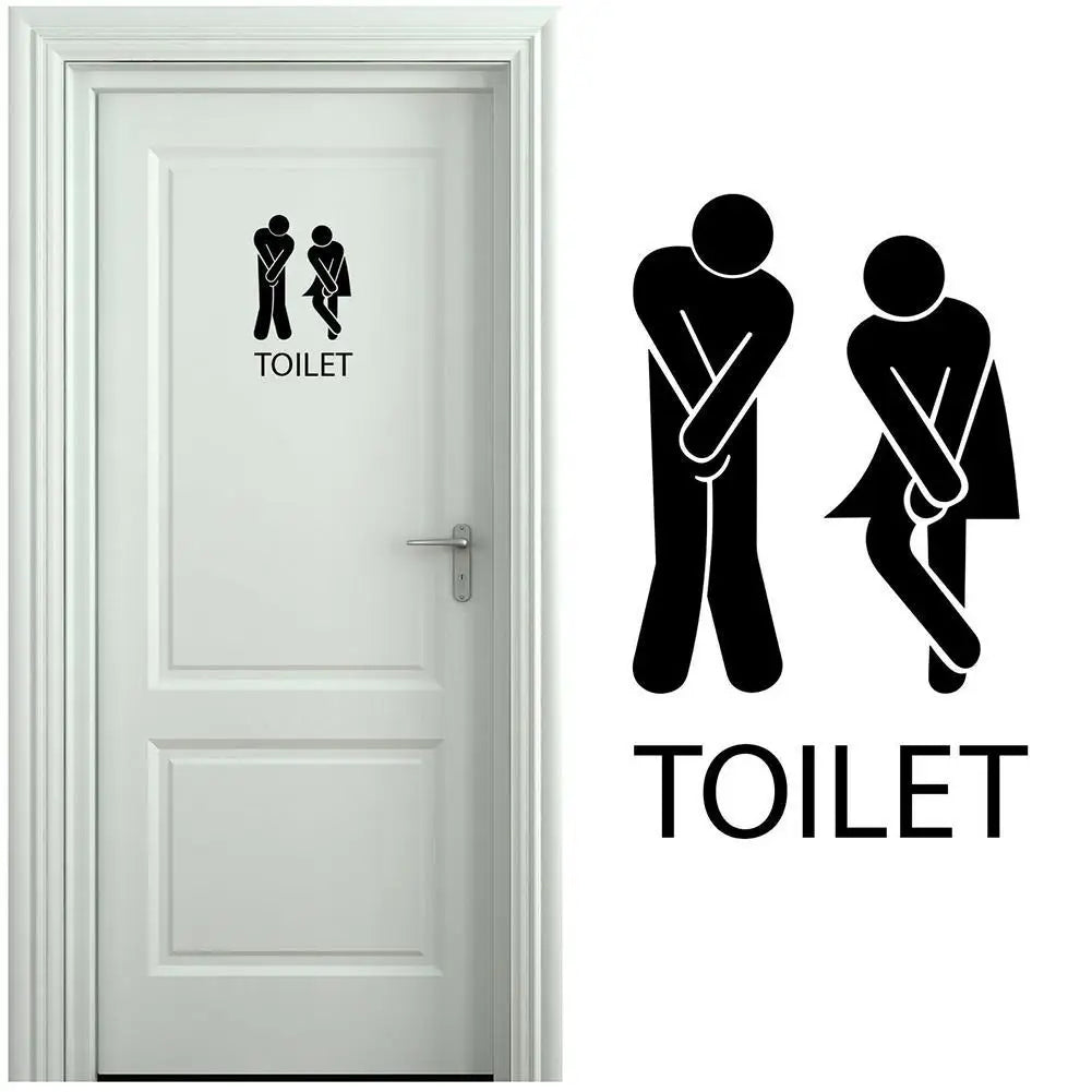 Funny Bathroom Wall Sticker
