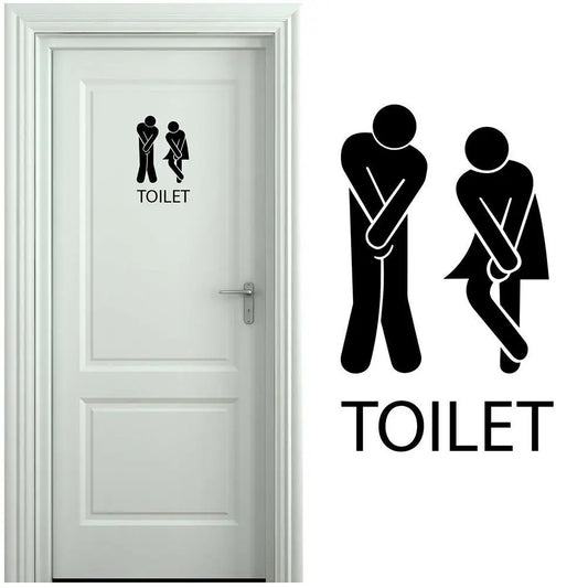 Funny Bathroom Wall Sticker