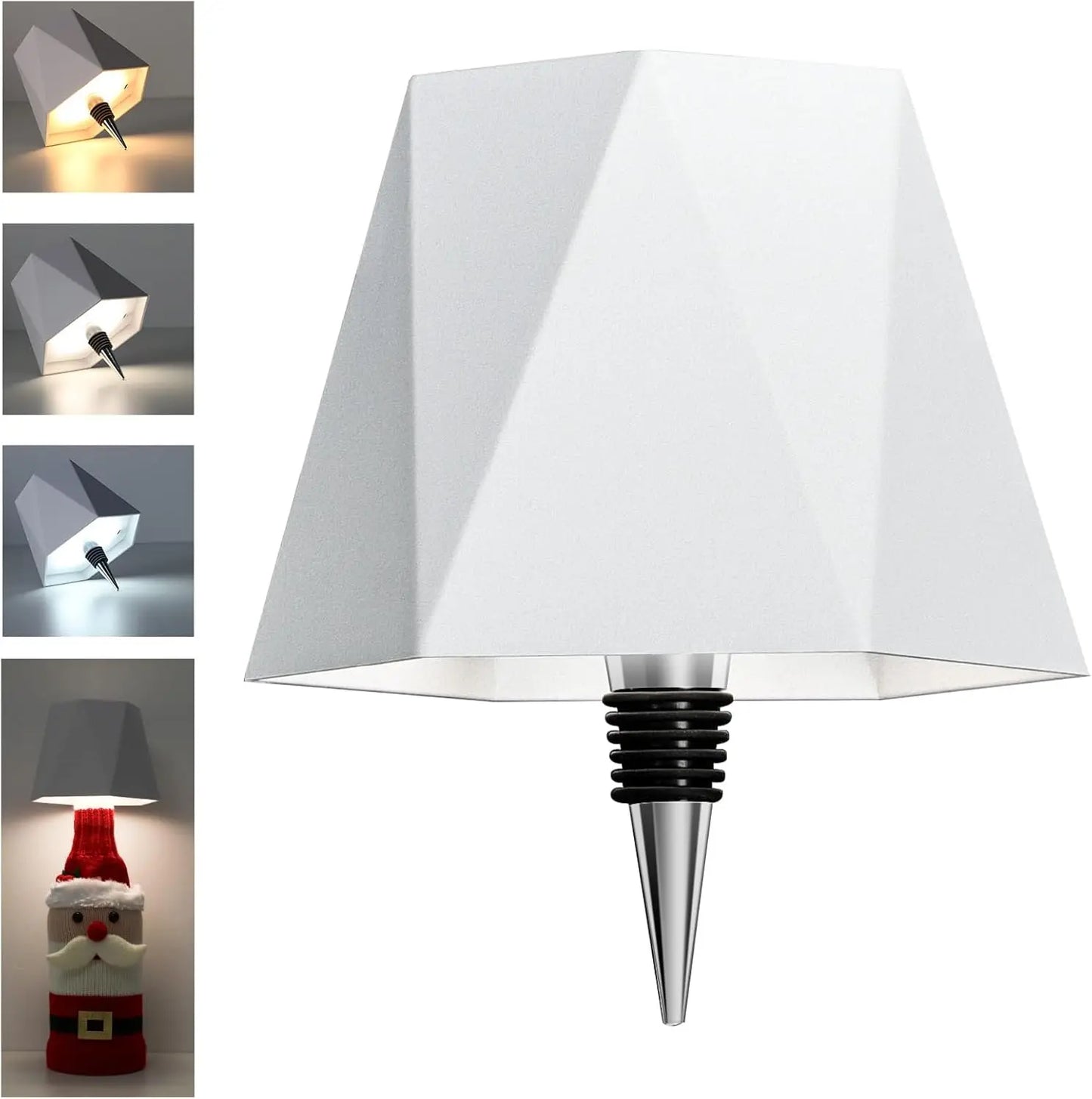Wireless Rechargeable Bottle Table Lamp – Touch Dimming Mood Light