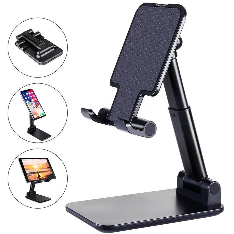 Adjustable Desk Phone & Tablet Stand – Universal Holder for All Devices