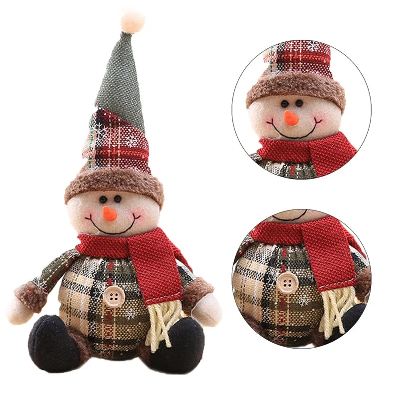 Holiday Santa Table Doll – Festive Christmas Decor Figurine