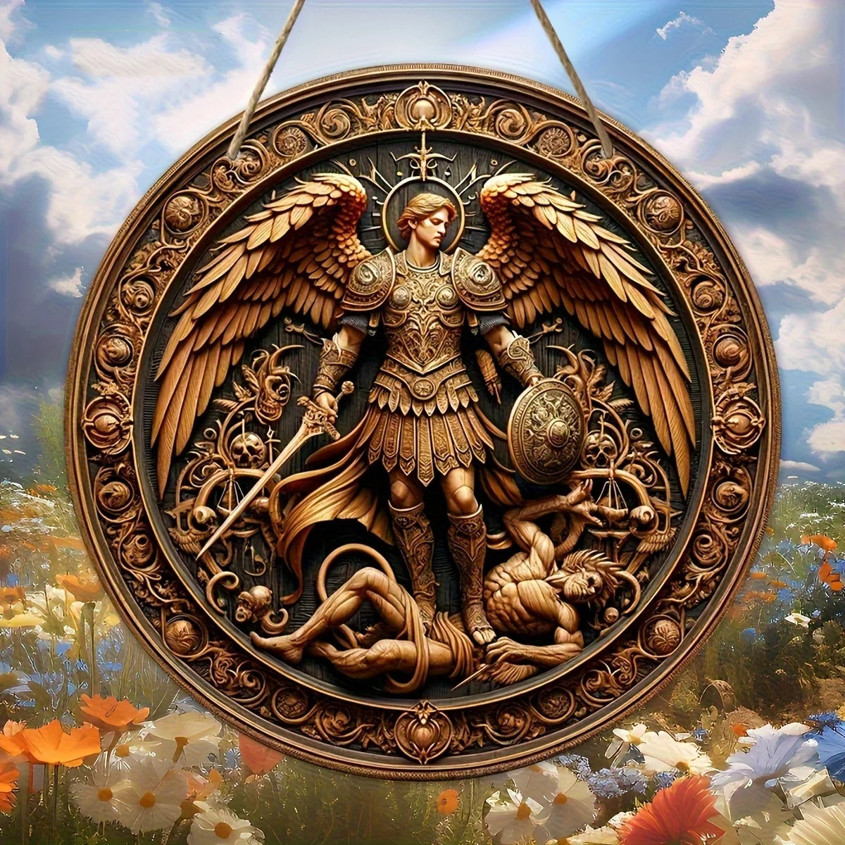 Angel Guardian Wall Decoration