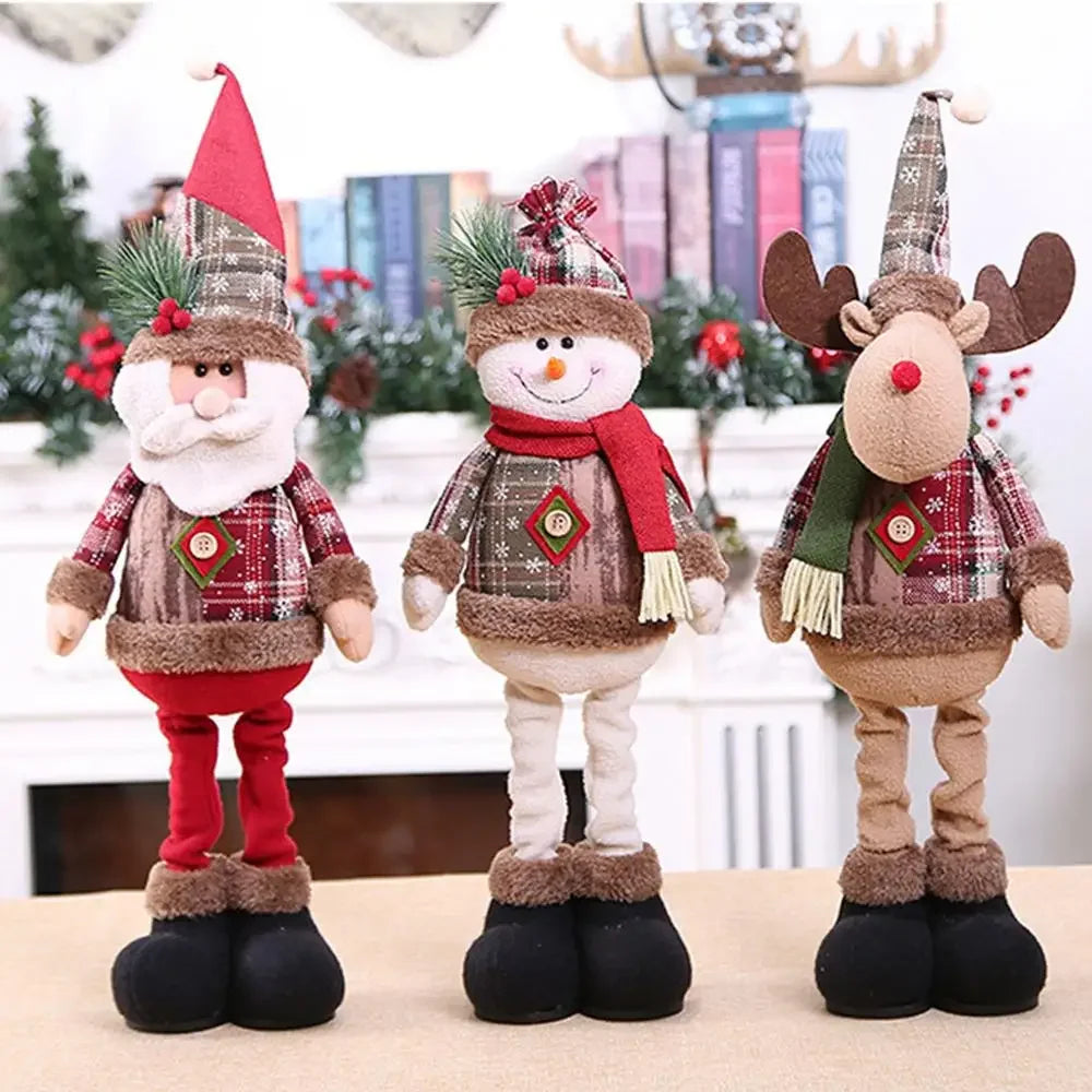 Holiday Santa Table Doll – Festive Christmas Decor Figurine